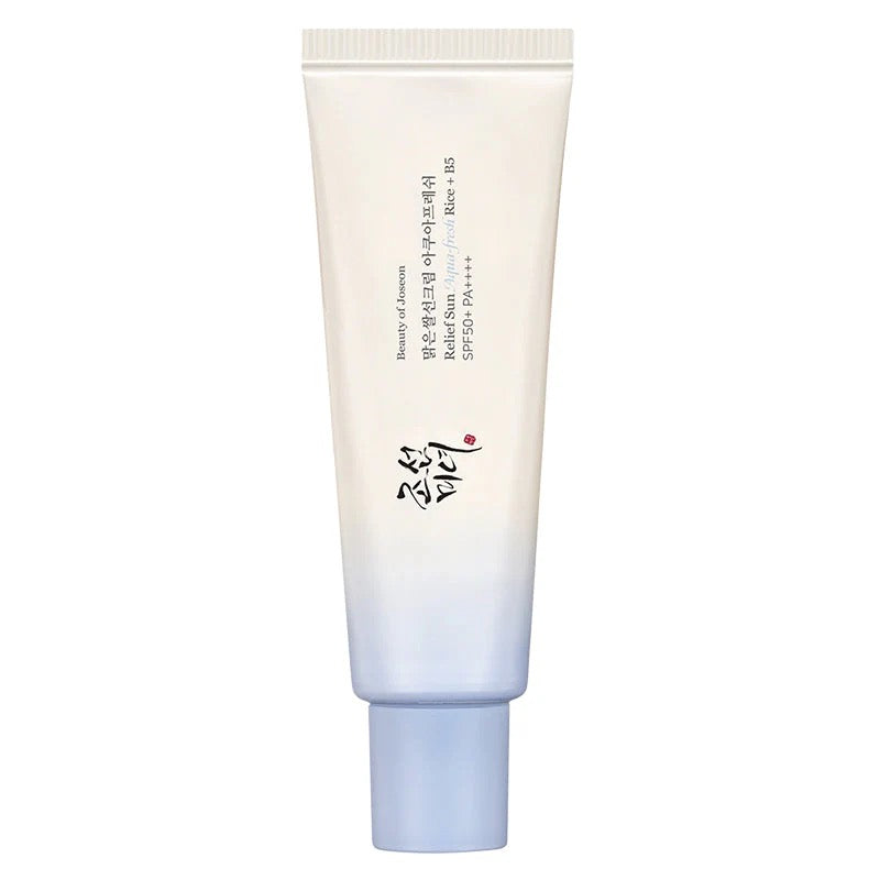 Beauty of Joseon Relief Sun Aqua-Fresh Rice + B5 SPF50+ PA++++ – hydrating sunscreen for radiant skin