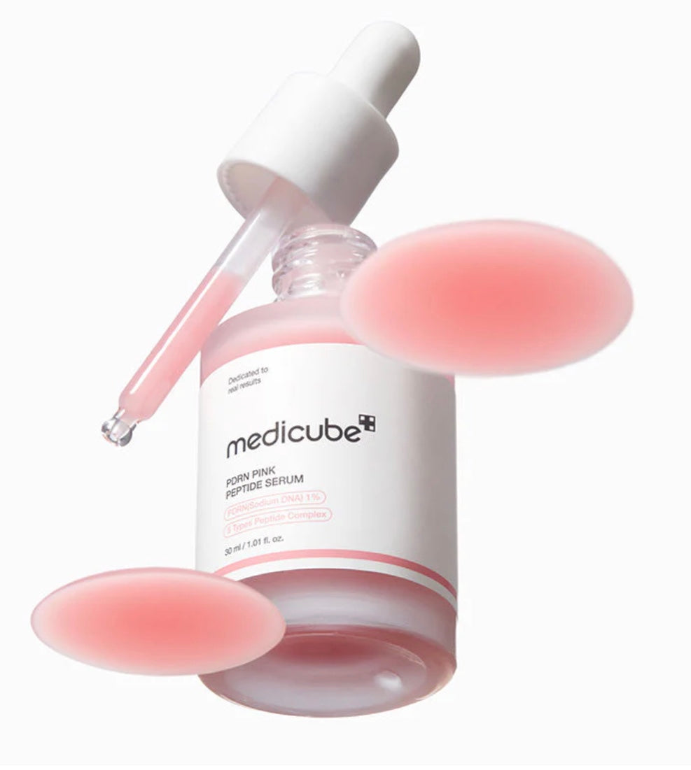 Serum regenerador con PDRN y peptidos para piel luminosa.