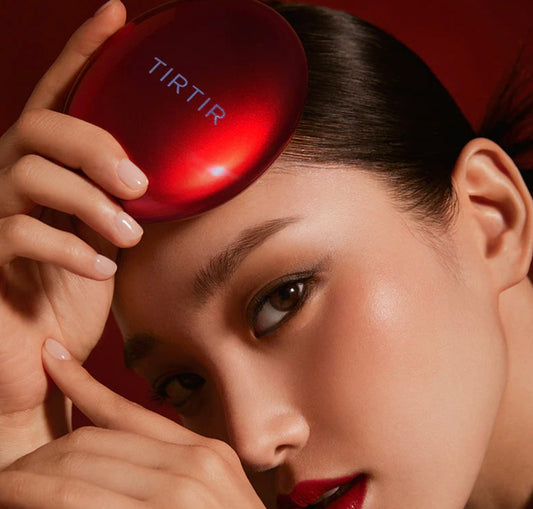 Textura y acabado de la TirTir Mask Fit Red Cushion – cobertura uniforme.