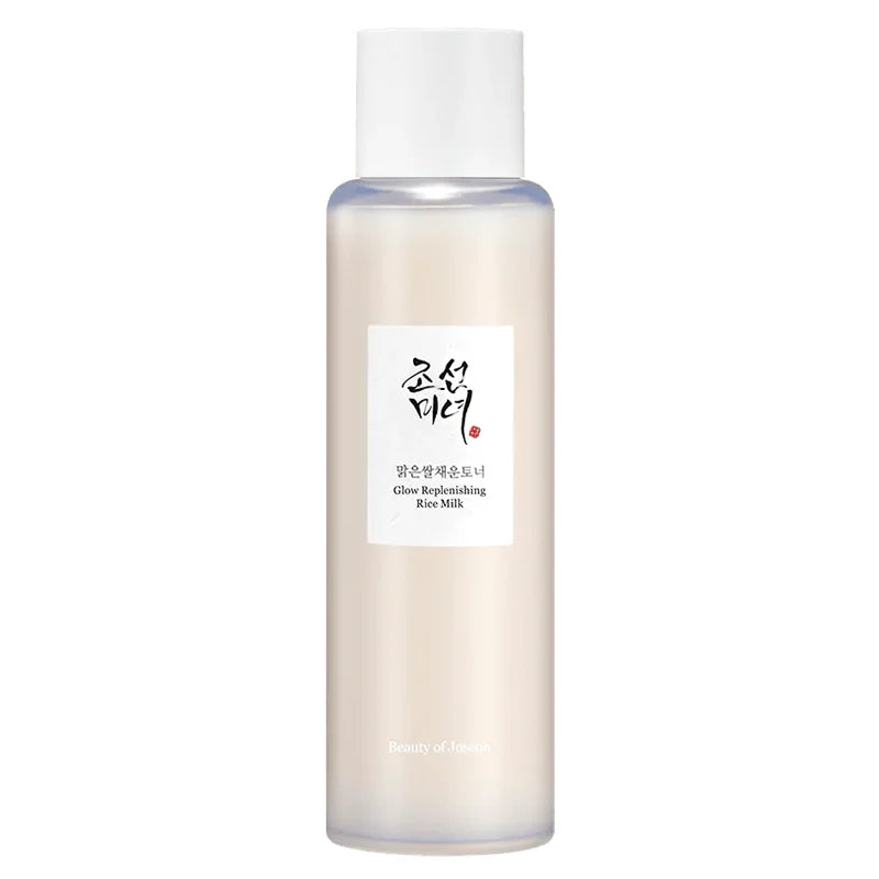 Beauty of Joseon Glow Replenishing Rice Milk – creamy essence-lotion in translucent bottle