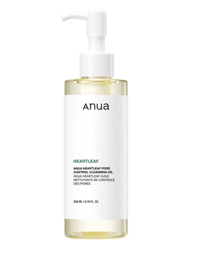 Anua Heartleaf Pore Control Cleansing Oil botella vista frontal