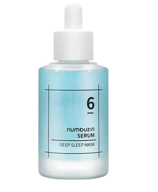 Numbuzin No.6 Deep Sleep Mask Serum producto en envase.