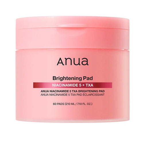 Pads Anua Niacinamide 5 TXA Brightening en su envase.