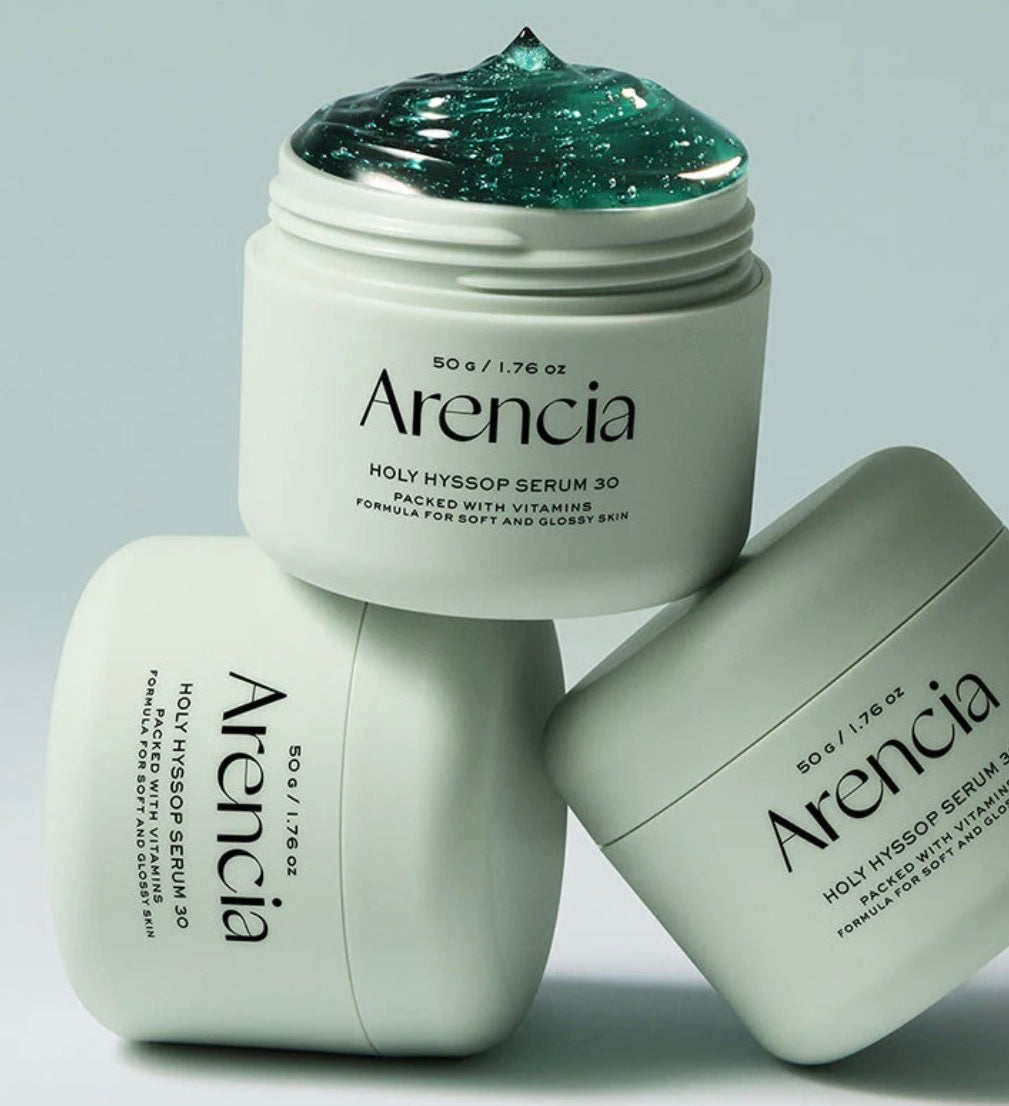 Aplicación del serum mostrando acabado luminoso y calmado.