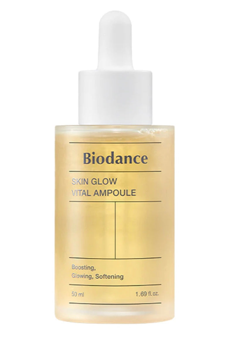 Biodance Skin Glow Vital Ampoule ampolla probiótica iluminadora para rostro