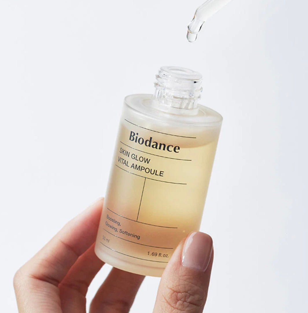 Biodance Skin Glow Vital Ampoule cuidado facial con probióticos y colágeno