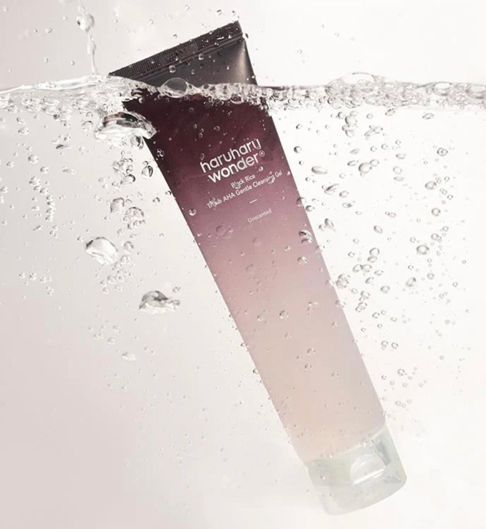 Textura del gel limpiador HaruHaru