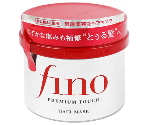 Mascarilla capilar Fino Premium Touch de Shiseido, tratamiento japonés Nº1 para cabello dañado