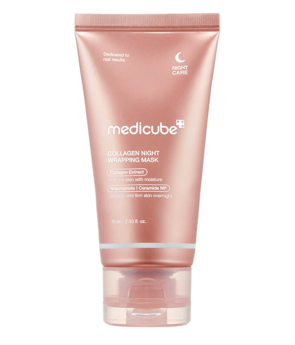 Mascarilla nocturna Medicube Collagen Night Wrapping Mask.