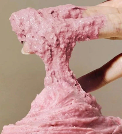 Fresh Rosehip Rice Mochi Cleanser de Arencia – textura cremosa y nutritiva.