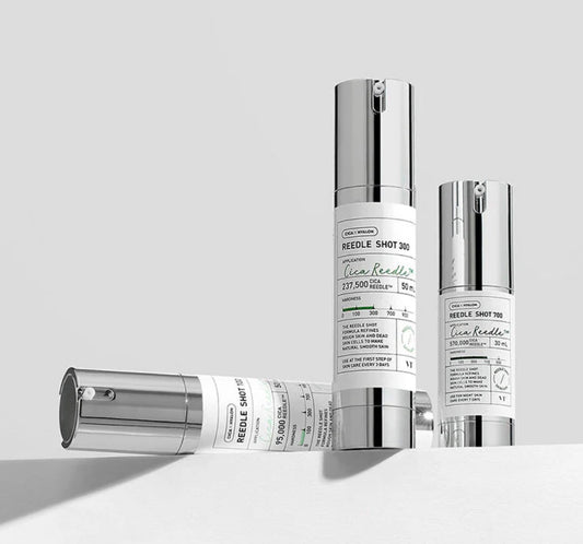 Textura del VT Reedle Shot 300 – fórmula ligera para renovación y calma.