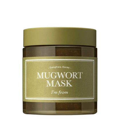 Mascarilla I’M FROM Mugwort Mask calmante con artemisa para piel sensible.