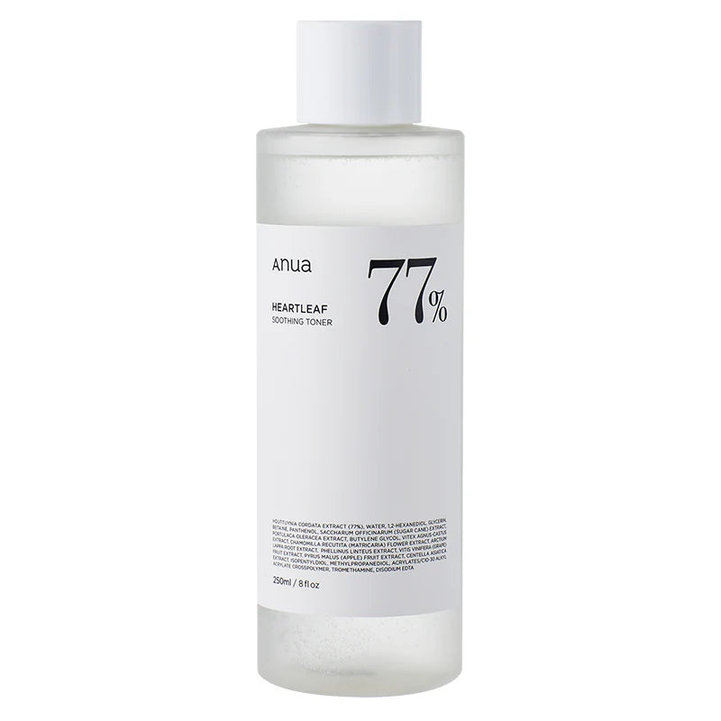 Anua Heartleaf 77% Soothing Toner – Calming Korean toner for sensitive skin