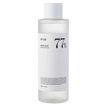 Anua Heartleaf 77% Soothing Toner – Calming Korean toner for sensitive skin