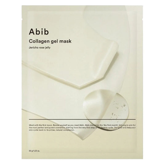 ABIB Jericho Rose Collagen Jelly Mask – Firming Korean hydrogel sheet mask for dry skin