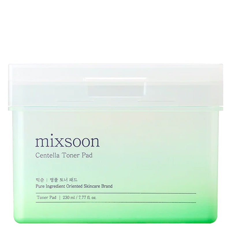 Mixsoon Centella Toner Pad – Korean soothing toner pads with Centella Asiatica extract