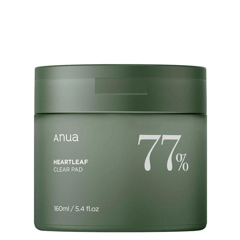 ANUA Heartleaf 77% Toner Pad – calming toner pads for sensitive skin infused with Heartleaf extract
