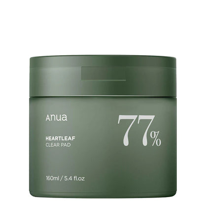ANUA Heartleaf 77% Toner Pad – calming toner pads for sensitive skin infused with Heartleaf extract
