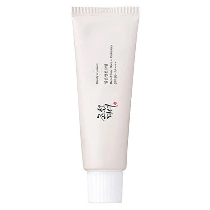 Beauty of Joseon Relief Sun Rice + Probiotics SPF50 – protector solar coreano hidratante.